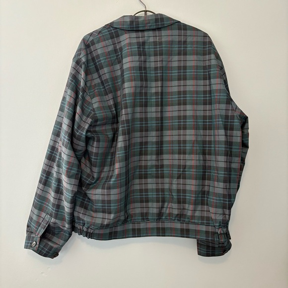 Vintage Salko Austria Plaid Jacket Blouson Style Unisex Size 52 / US 42 - Picture 4 of 8